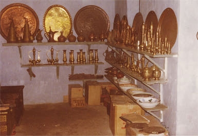Copper Shop in Kenya (photo by Robin Hutton)
